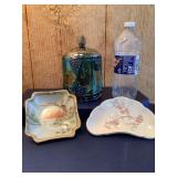 Blue Carnival Candy Dish and Nippon