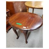 Dark Wood End Table