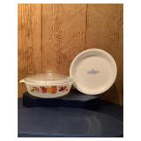 Anchor Hocking Casserole Dish & Corning-ware pie