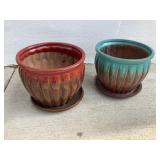 Ceramic Planters 6"x 7"