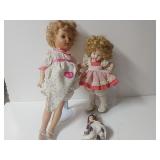 Vintage Porcelain and Plastic Dolls