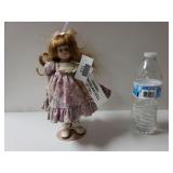Goebel Porcelain Doll 8" Tall