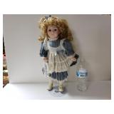Reinart Faelens Porcelain Doll 17" Tall