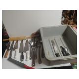 Bus Tub with Contents to Include Commercial