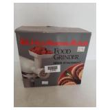 Kitchenaid Food Grinder Mixer Attachment