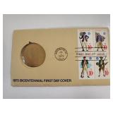 1975 Bicentennial First Day Cover Paul Revere