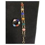 Brooch And Matching Bracelet