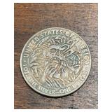 Skull CC Morgan Hobo Silver Dollar