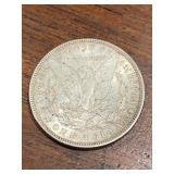 1886 Morgan Silver Dollar AU