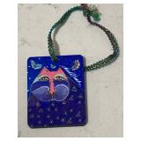 Native American Designer Signed Handpainted