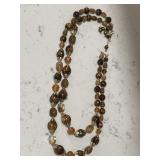 Vintage Amber & Bead Necklace