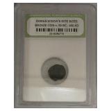 Roman Widows Mite Ancient Coin 50 BC INB