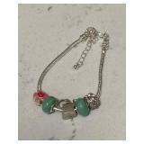 Spring Garden Theme Pandora Style Bracelet