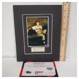 Autographed Print Of Mickey Mantle "Baseball