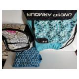 Under Armour Backpack, Cosmetic Case, Fulton Bag