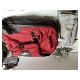 Heating Pad & Red Laptop Bag