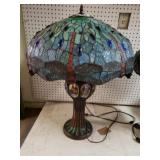 Tiffany Type Large Lamp