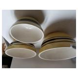 The Cellar Gold/blue Mixing Bowl Set