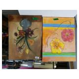 Flower Paintings(1 By Rose Doster)