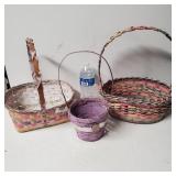 3 Easter Baskets