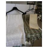 Green & White, Curtains & Window Shear