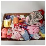 Vintage Baby Doll Clothes And Other Items