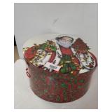 Christmas Hat Box With Assorted Lights