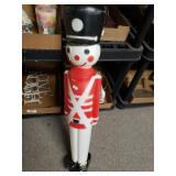 Blow Mold 30 Inch Toy Soldier