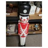 Blow Mold Toy Soldier 30 Inch Tall