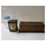 Vintage Avon Bank And Bank With Key