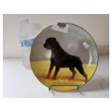 Noble Companion Rottweiler Decorative Plate