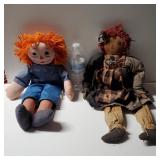 Raggedy Ann And Andy Plush Dolls