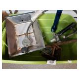 Stove Burner, Flashlight, Wench And Tote