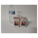 Coca-cola 75th Santa Anniversary Salt And Pepper