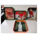 Coca-cola Tin Serving Trays