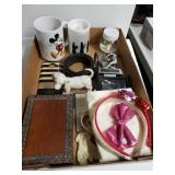 Mickey Mouse Mug, Trophy,  Dog Figure & More