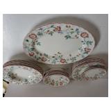 Flowered Tableware-bowls,dessert plates & more