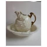 Shell Wash Bowl & Pitcher
