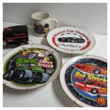 Assorted Automotive Decorative Plates, Dale