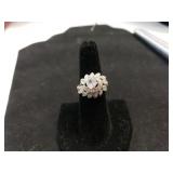 Marked 18kt HGE Ring Size 6