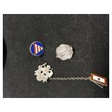 Pins All Marked Sterling