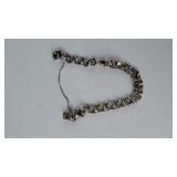 Ladies Bracelet W/safety Chain - Marke GR