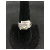 Mens Size 9 Ring Marked Sterling