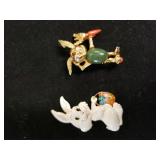 Easter Bunny Pins