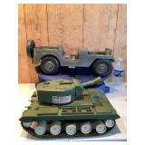 Vintage Marx and Remco Military Toys