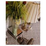 Floral Arrangement,  Desk Lamp,& More