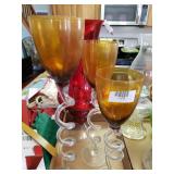 Glass Candle Holders P