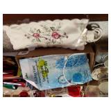 Assorted Pot Holders,  Skewers & More