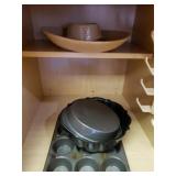 Assorted Baking Pans & Dip Tray