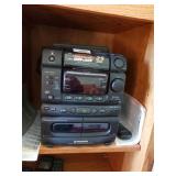 Pioneer CD Cassette Deck & Speakers